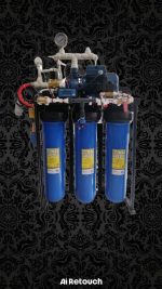 دستگاه تصفیه آب نیمه صنعتی ۶۰۰ گالن